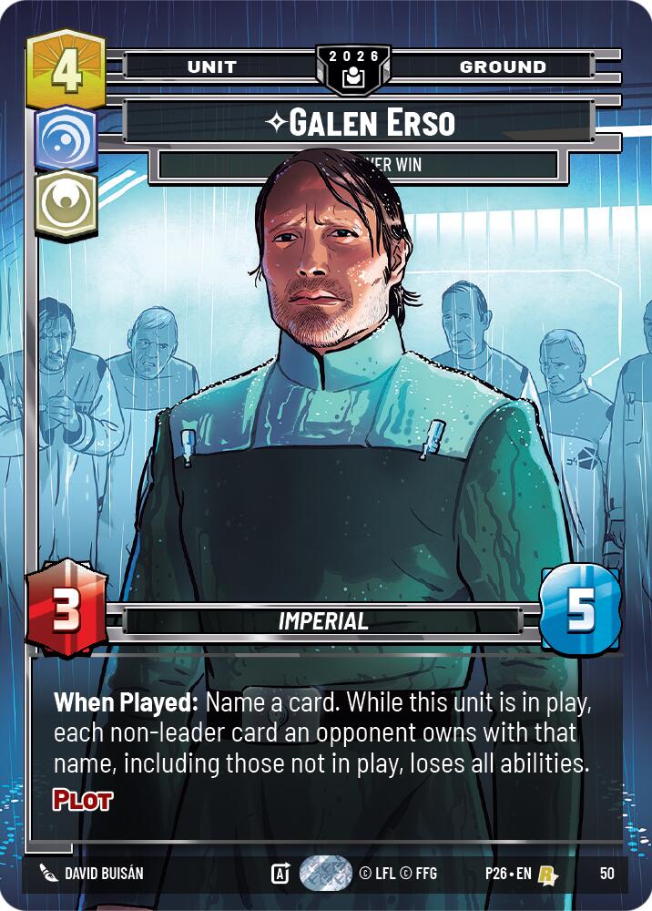 Galen Erso - You'll Never Win card image
