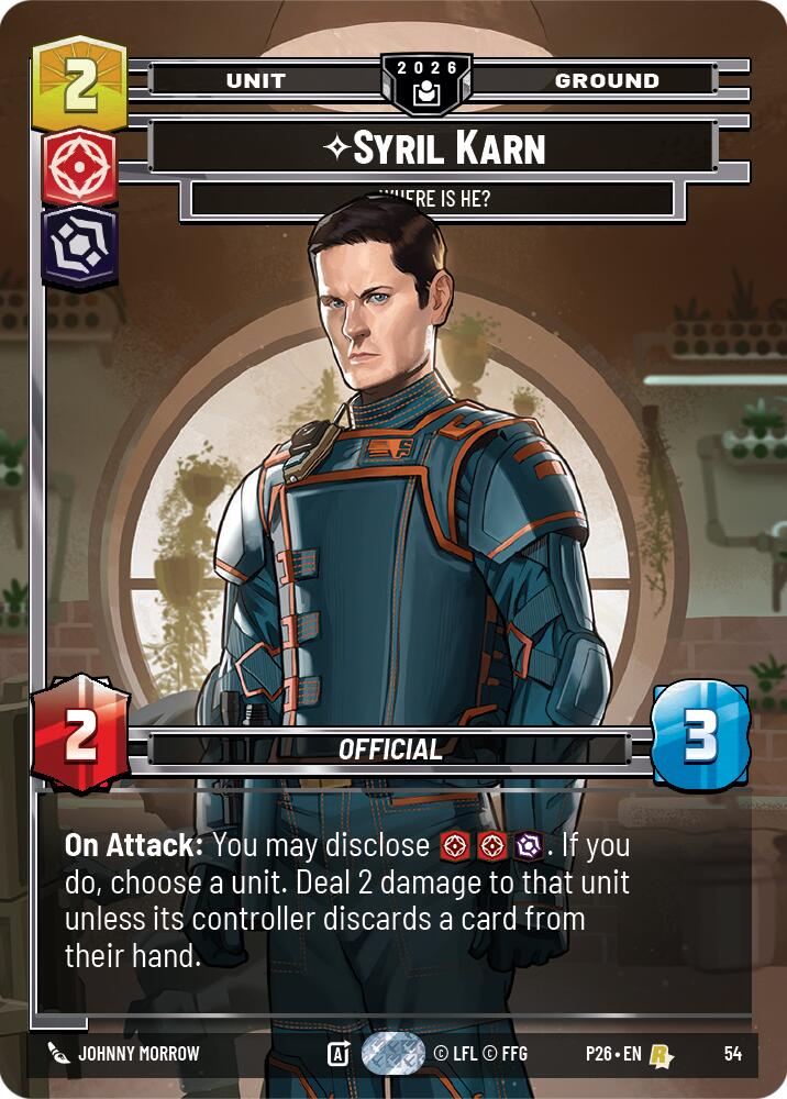 Syril Karn - Where Is He? card image