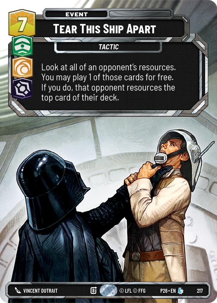 Tear This Ship Apart (Foil) card image