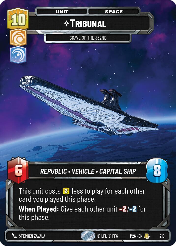 Tribunal - Grave of the 332nd (Foil) card image