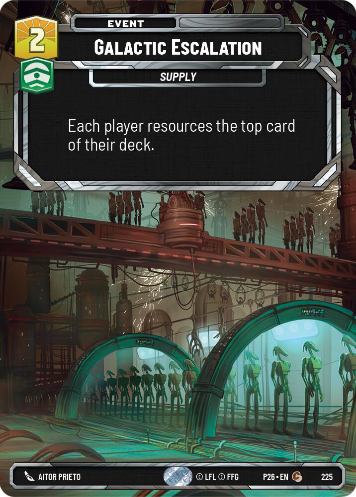 Galactic Escalation (Foil) card image