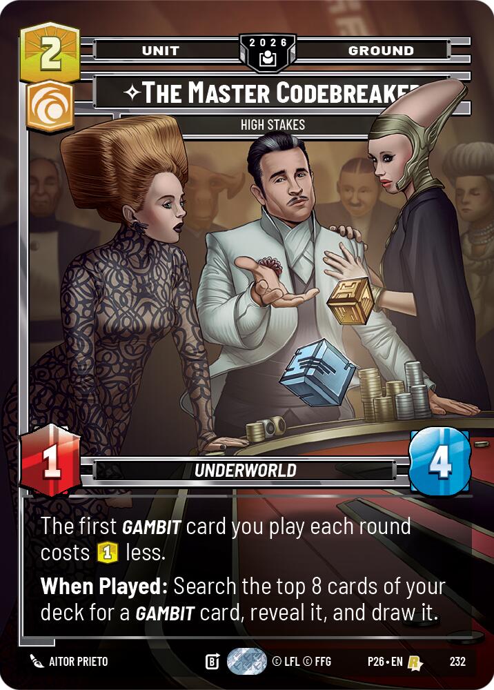 The Master Codebreaker - High Stakes card image