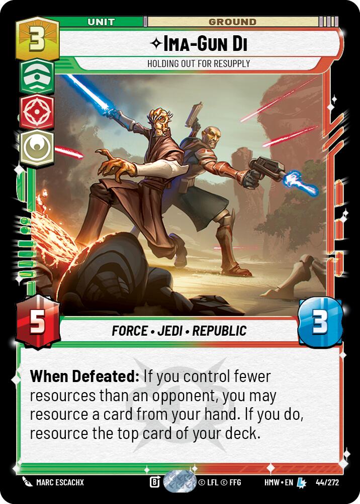 Ima-Gun Di - Holding Out For Resupply card image