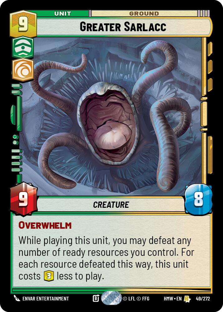 Greater Sarlacc card image