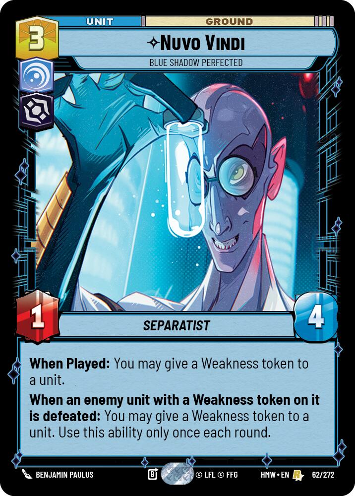 Nuvo Vindi - Blue Shadow Perfected card image