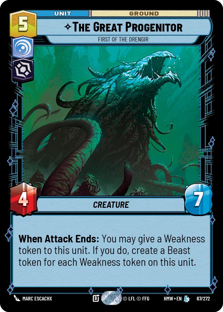 The Great Progenitor - First of the Drengir card image