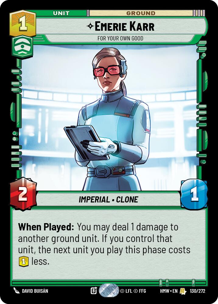 Emerie Karr - For Your Own Good card image