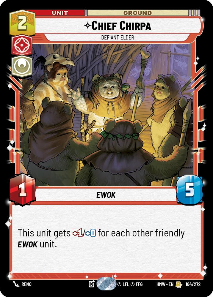 Chief Chirpa - Defiant Elder card image