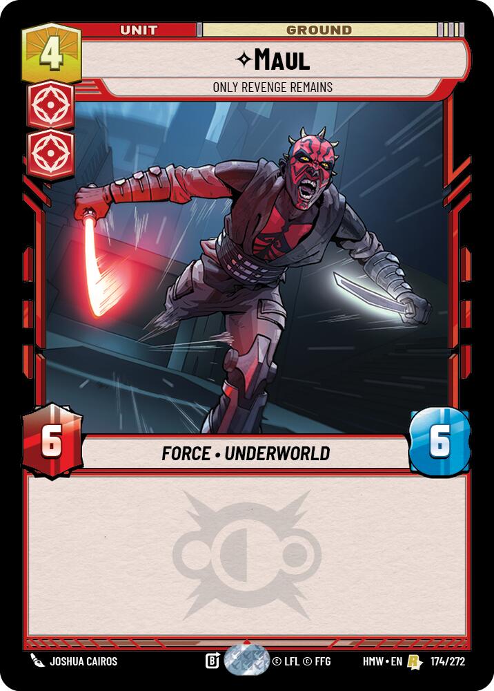 Maul - Only Revenge Remains card image