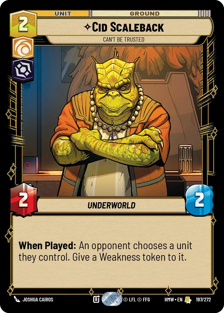 Cid Scaleback - Can't Be Trusted card image