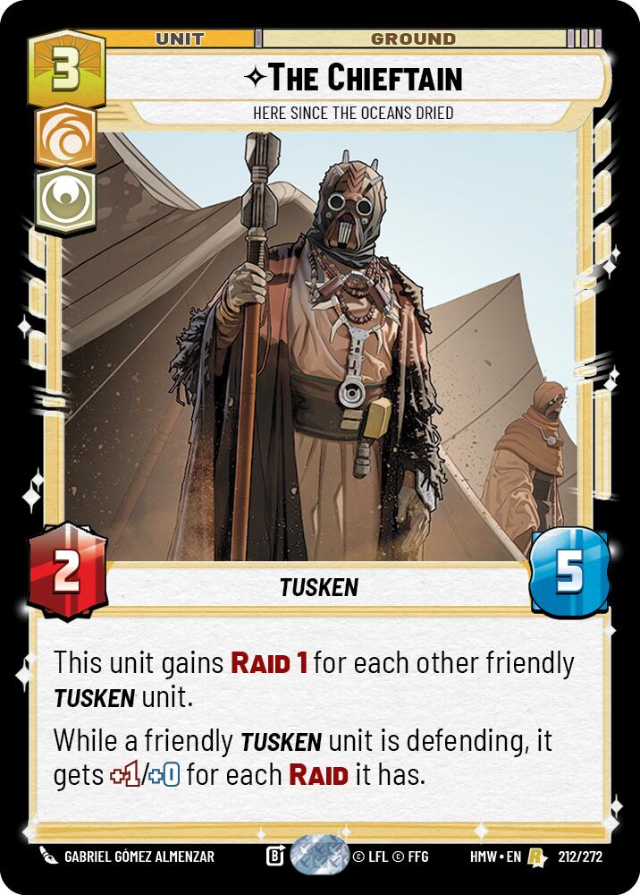 The Chieftain - Here Since the Oceans Dried card image
