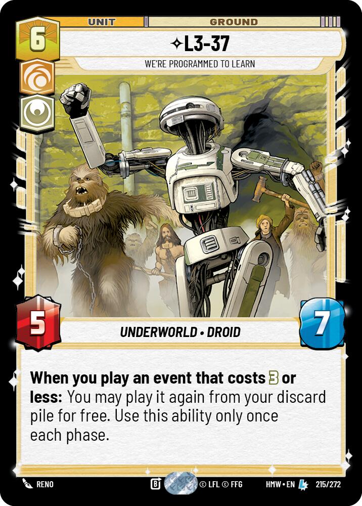 L3-37 - We're Programmed to Learn card image