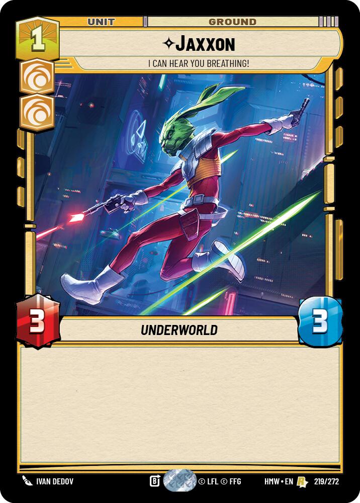 Jaxxon - I Can Hear You Breathing! card image