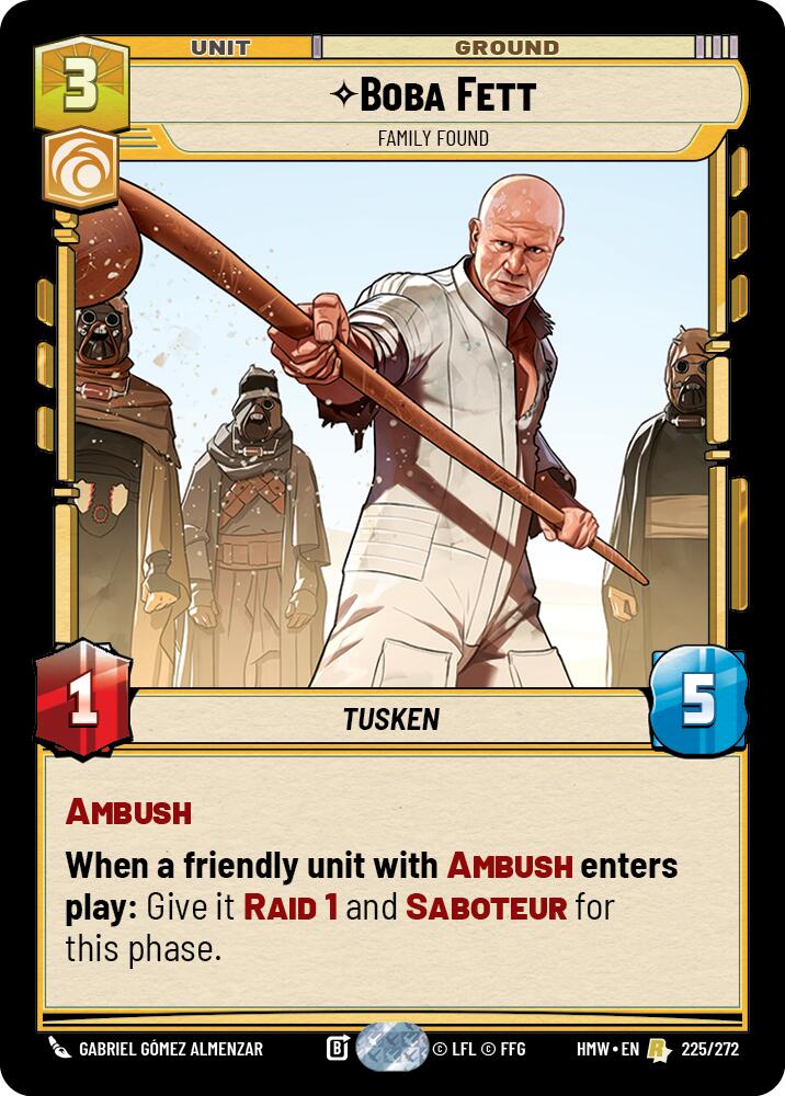 Boba Fett - Family Found card image