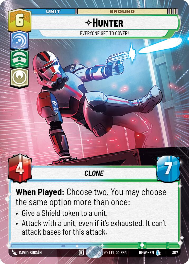 Hunter - Everyone Get to Cover! (Hyperspace) card image