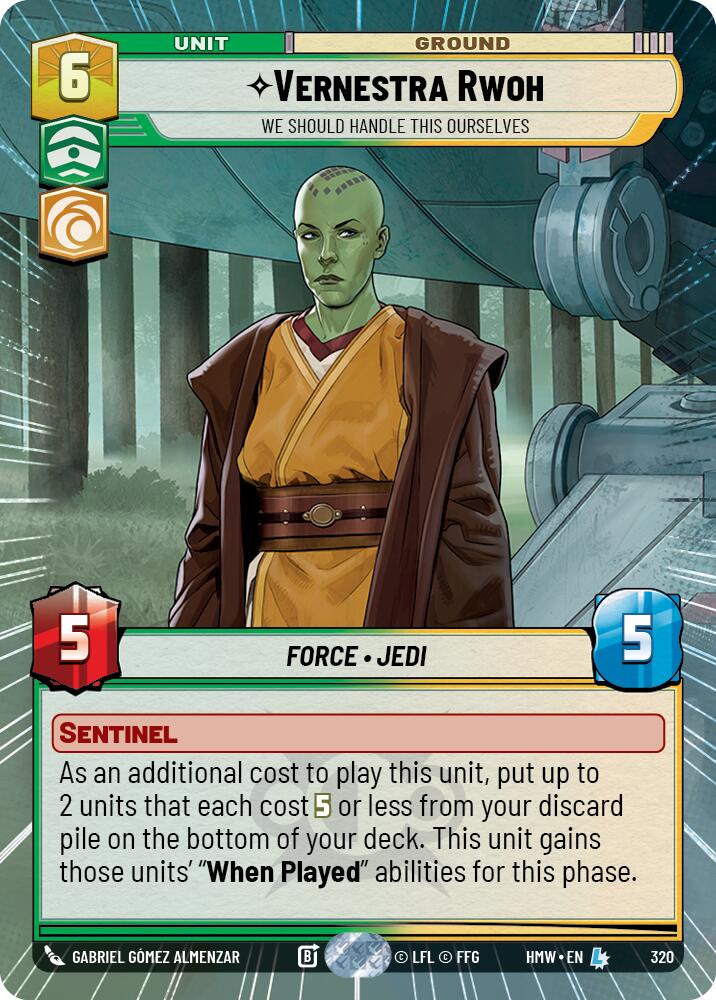 Vernestra Rwoh - We Should Handle This Ourselves (Hyperspace) card image
