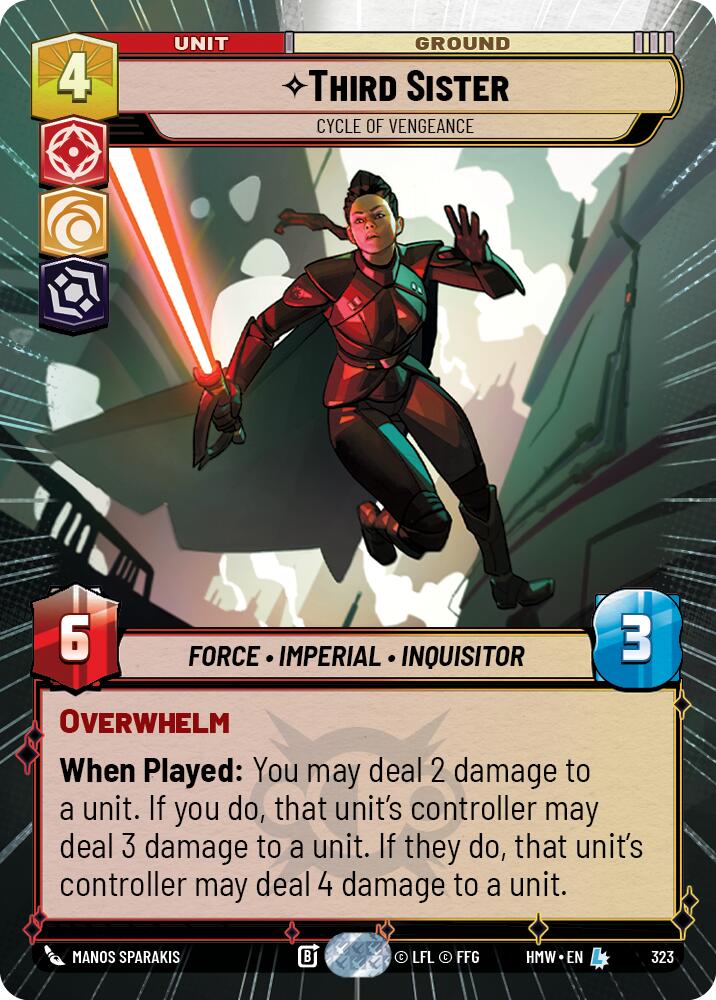 Third Sister - Cycle of Vengeance (Hyperspace) card image