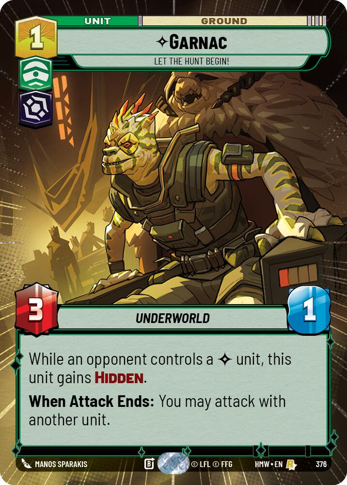 Garnac - Let the Hunt Begin! (Hyperspace) card image