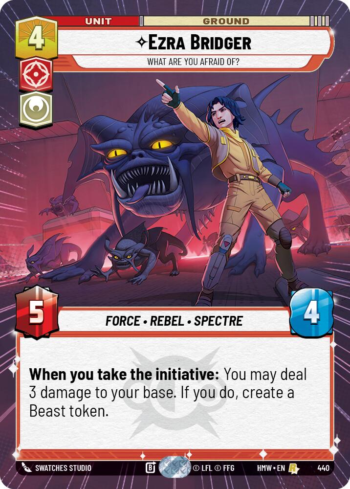 Ezra Bridger - What Are You Afraid Of? (Hyperspace) card image
