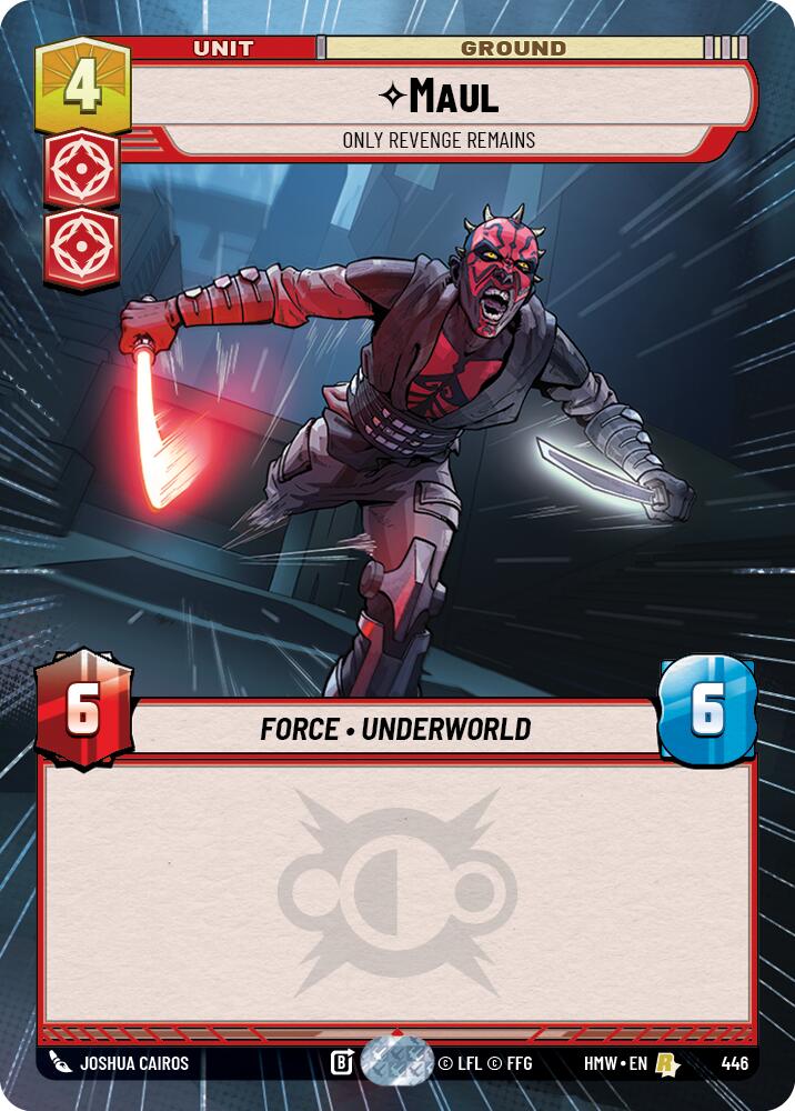 Maul - Only Revenge Remains (Hyperspace) card image