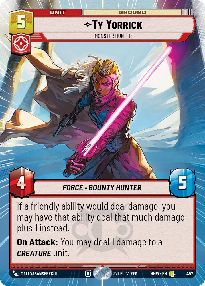 Ty Yorrick - Monster Hunter (Hyperspace) card image