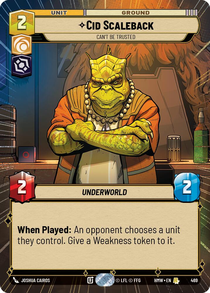 Cid Scaleback - Can't Be Trusted (Hyperspace) card image