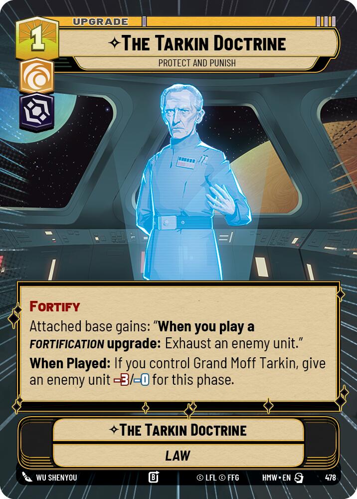 The Tarkin Doctrine - Protect and Punish (Hyperspace) card image
