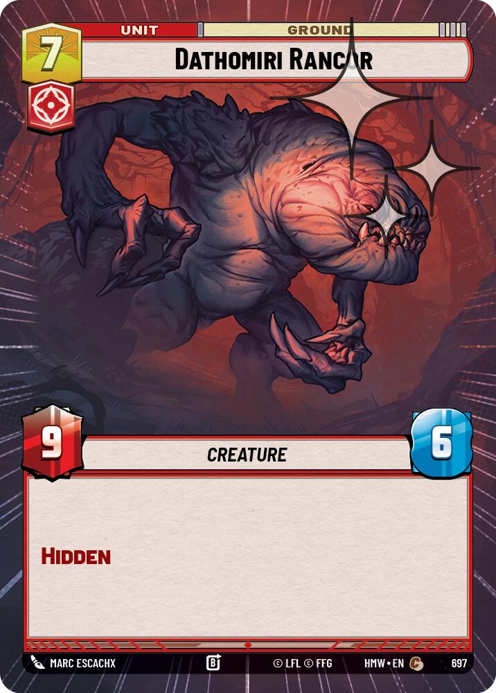 Dathomiri Rancor (Hyperspace Foil) card image