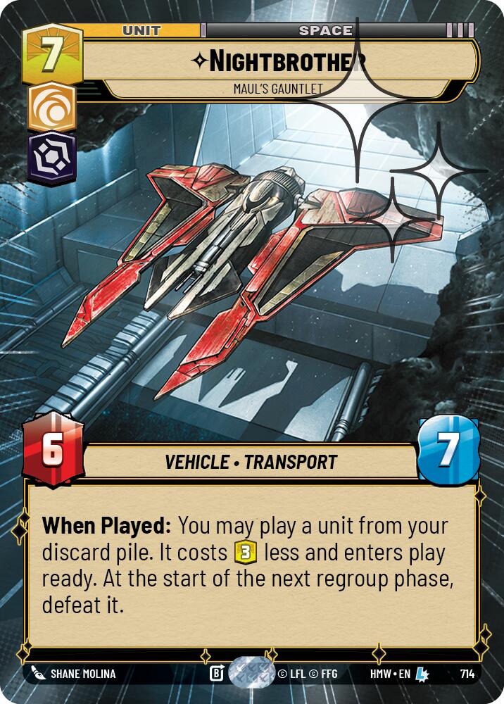 Nightbrother - Maul's Gauntlet (Hyperspace Foil) card image