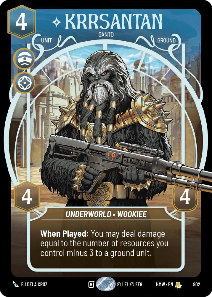 Krrsantan - Santo (Prestige) card image