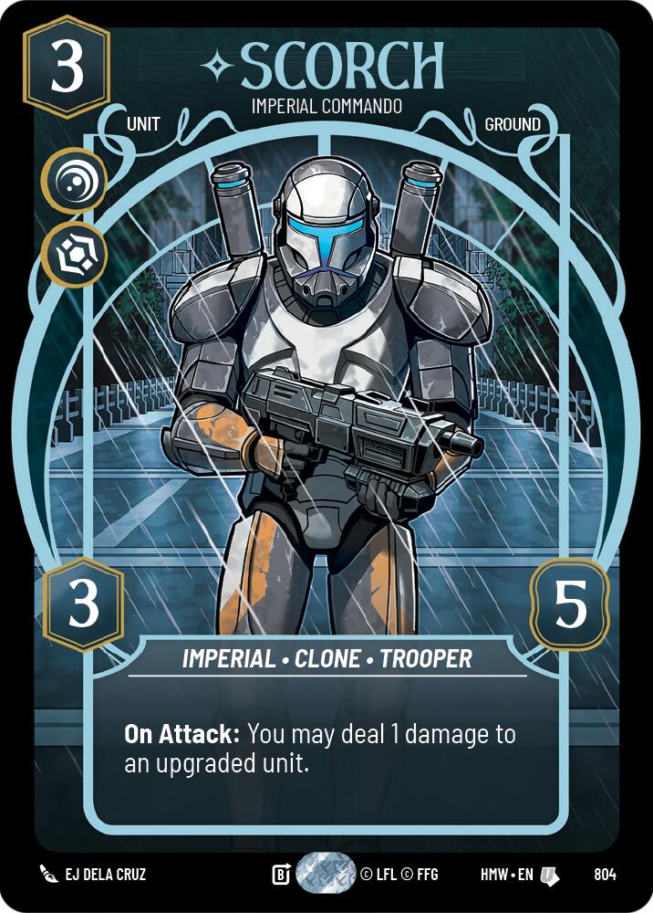 Scorch - Imperial Commando (Prestige) card image