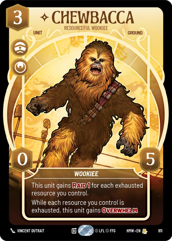 Chewbacca - Resourceful Wookiee (Prestige) card image