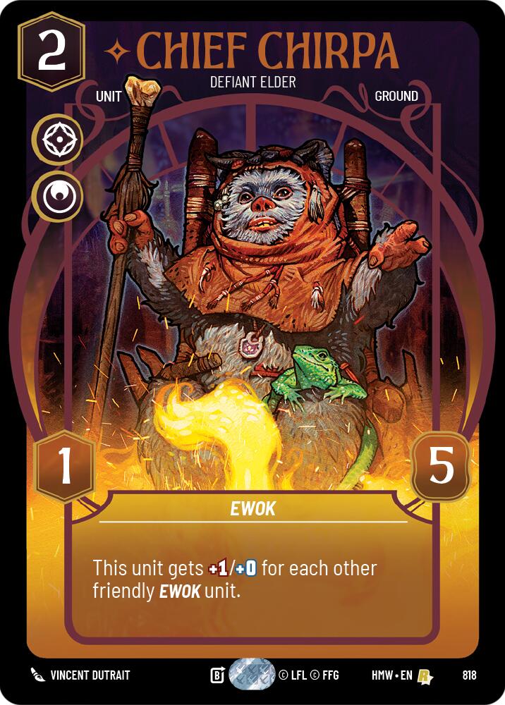 Chief Chirpa - Defiant Elder (Prestige) card image