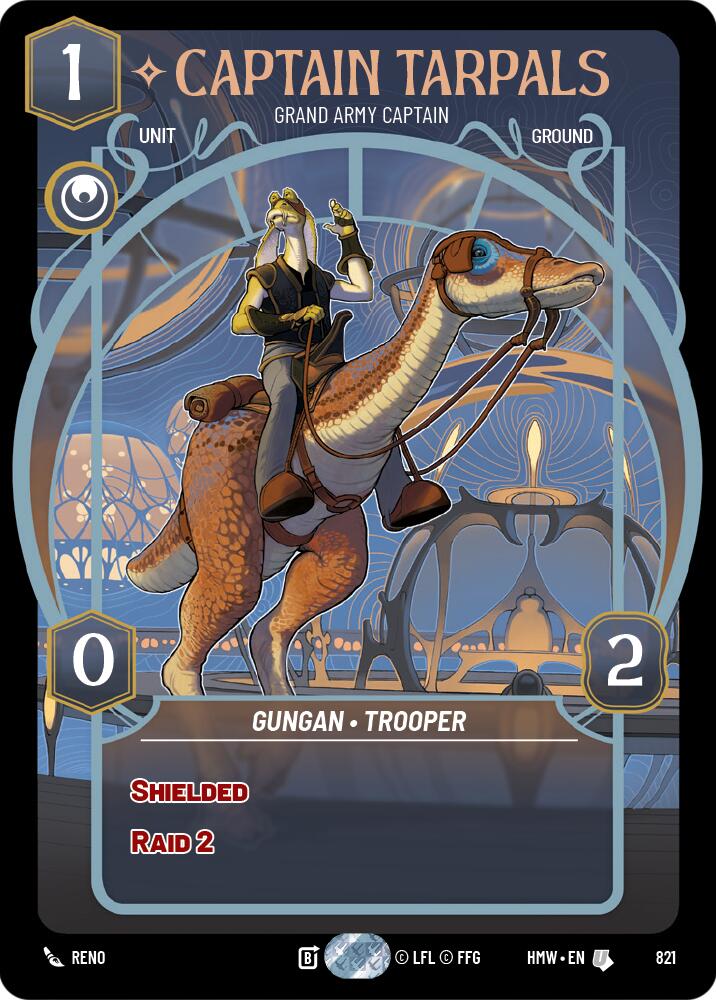 Captain Tarpals - Grand Army Captain (Prestige) card image
