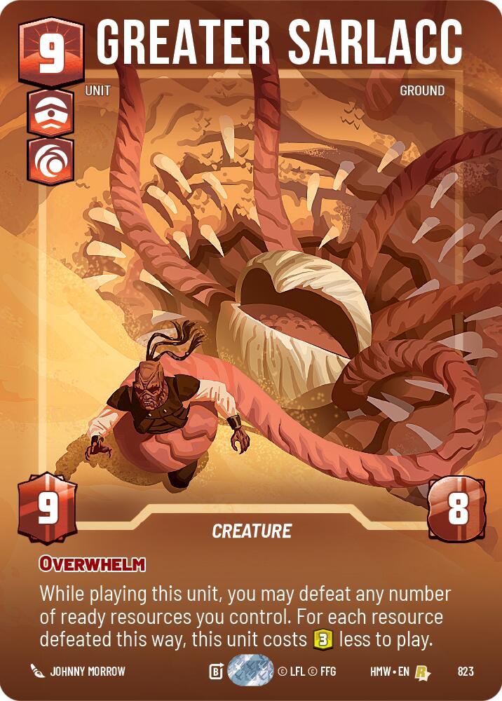 Greater Sarlacc (Prestige) card image