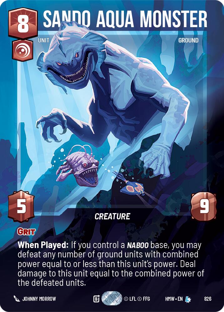 Sando Aqua Monster (Prestige) card image