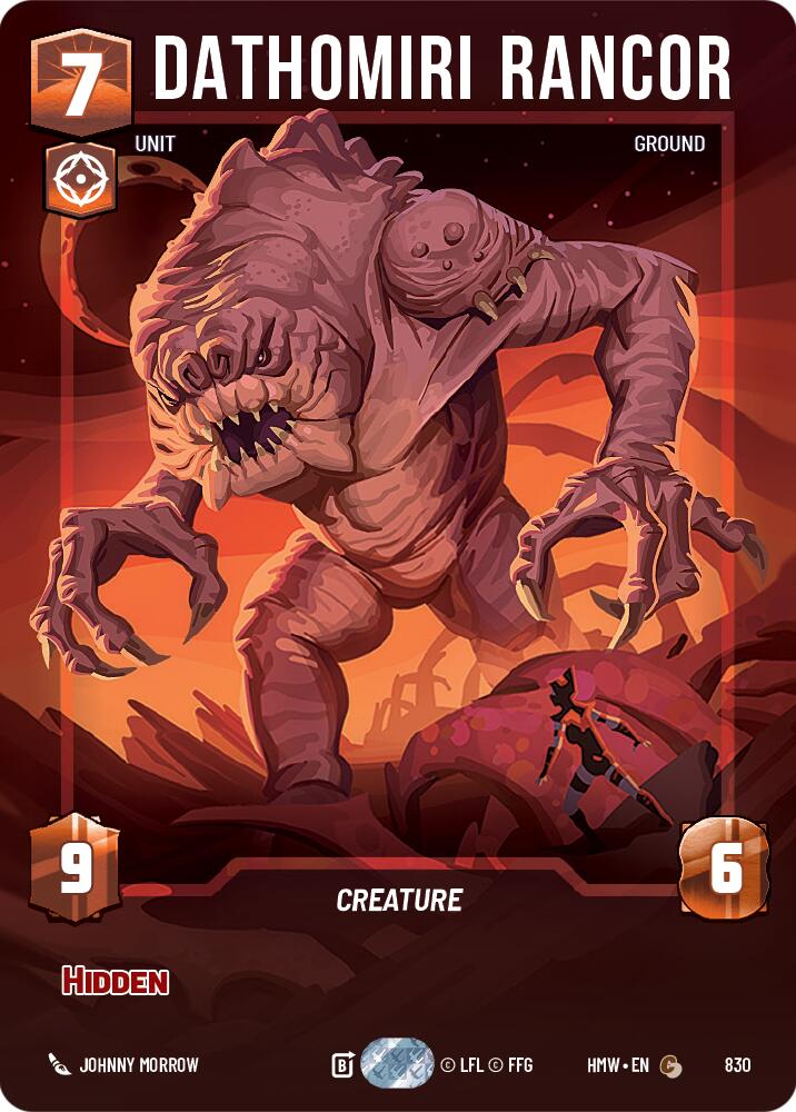 Dathomiri Rancor (Prestige) card image