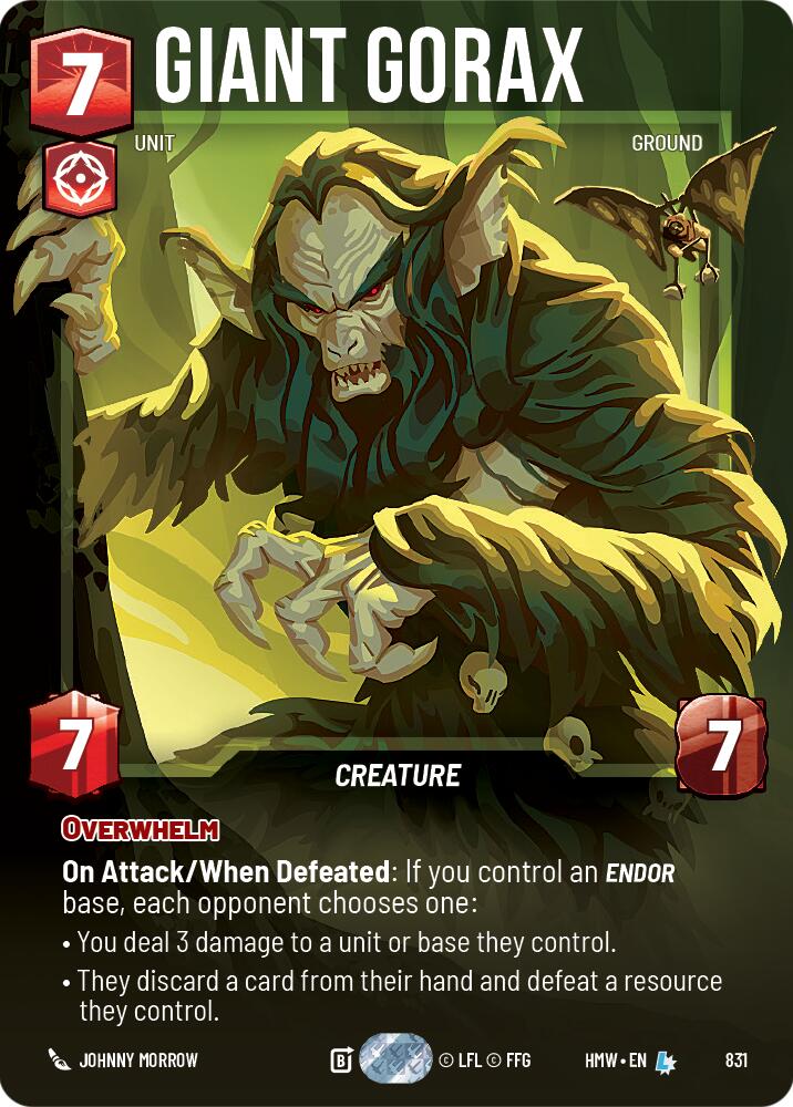 Giant Gorax (Prestige) card image