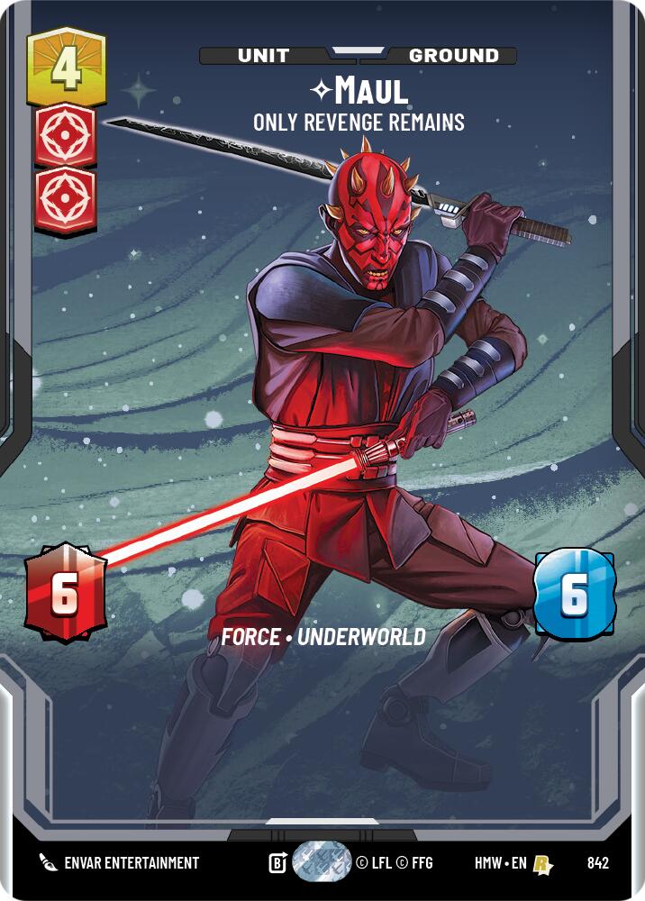 Maul - Only Revenge Remains (Prestige) card image