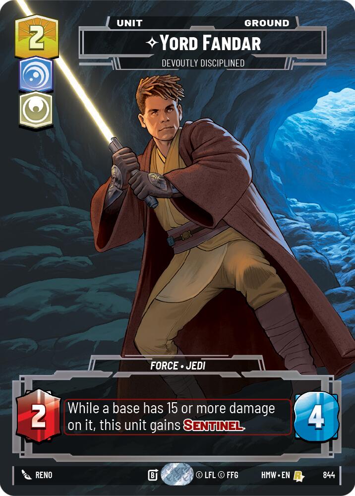 Yord Fandar - Devoutly Disciplined (Prestige) card image
