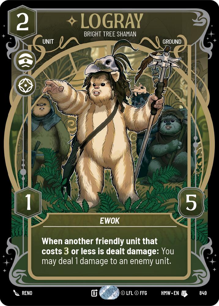 Logray - Bright Tree Shaman (Prestige Foil) card image