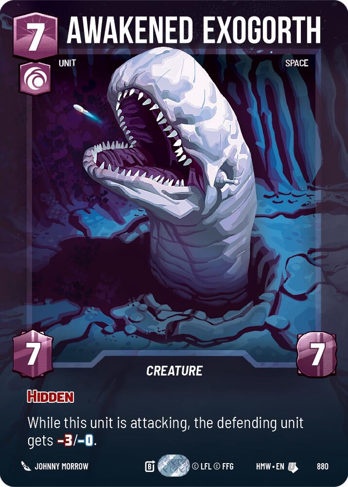 Awakened Exogorth (Prestige Foil) card image