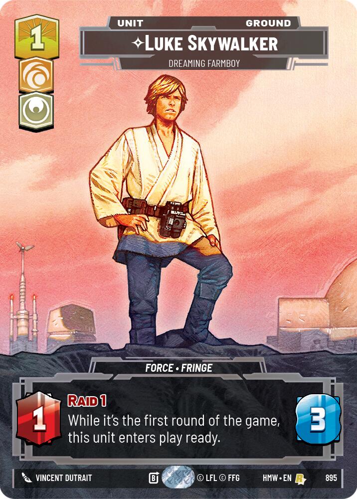Luke Skywalker - Dreaming Farmboy (Prestige Foil) card image