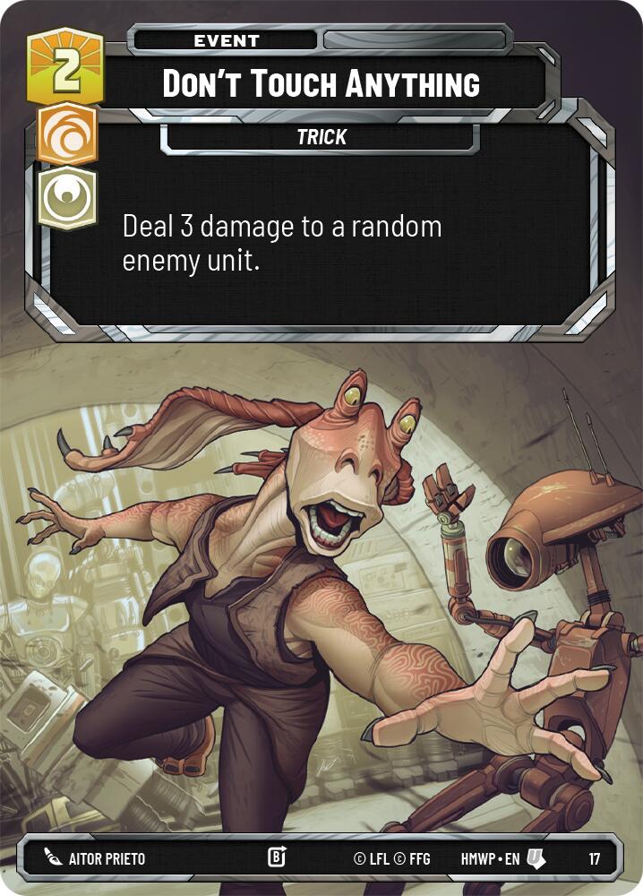 Don't Touch Anything card image