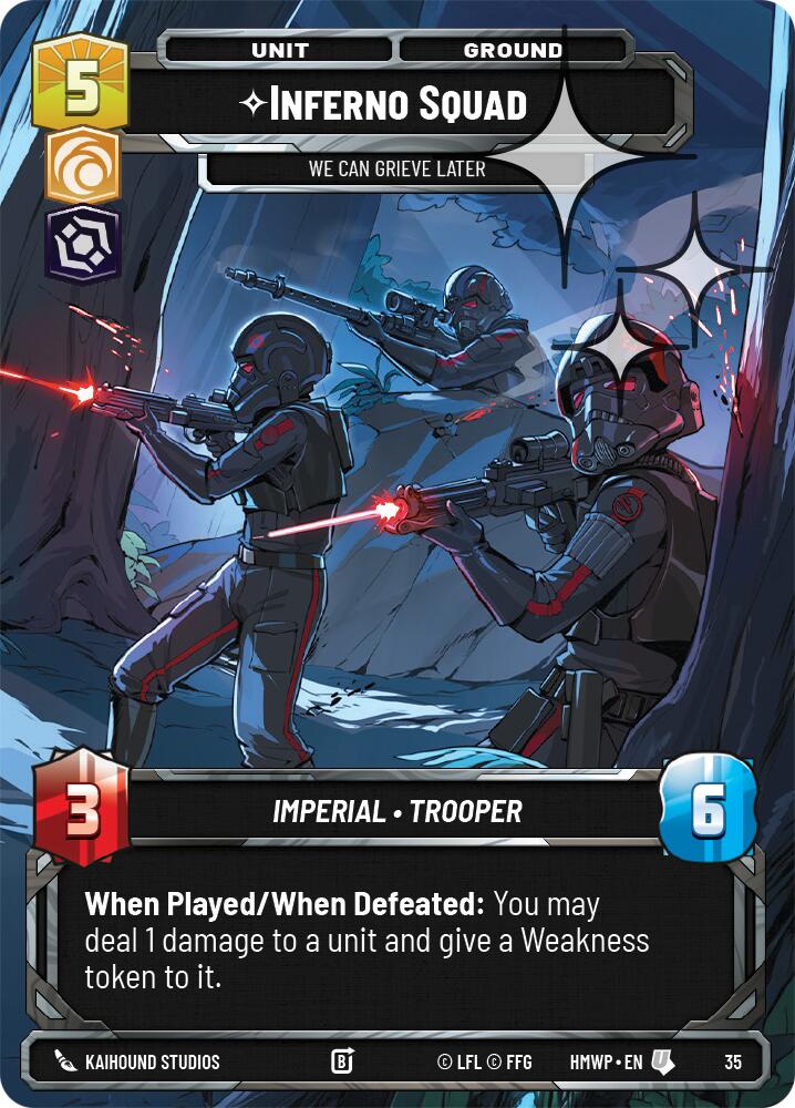 Inferno Squad - We Can Grieve Later (Foil) card image