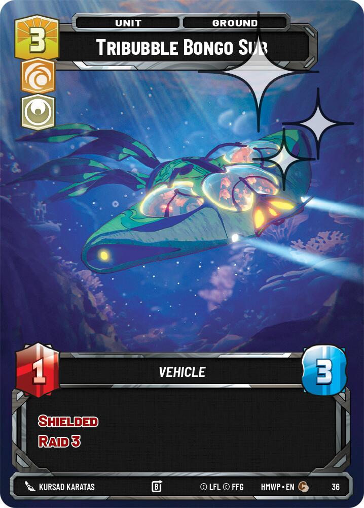 Tribubble Bongo Sub (Foil) card image