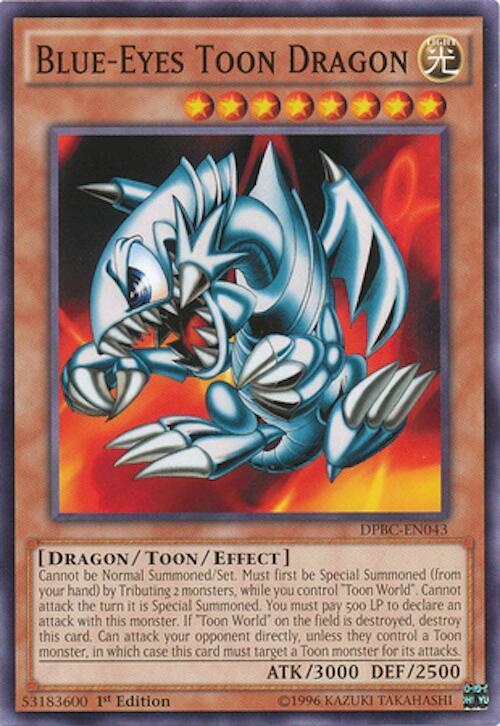 Blue-Eyes Toon Dragon (1st Edition) card image