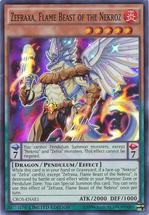 Zefraxa, Flame Beast of the Nekroz card image