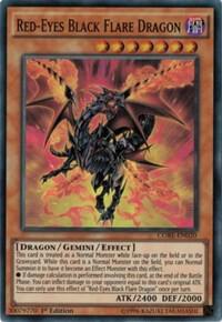 Red-Eyes Black Flare Dragon card image