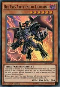 Red-Eyes Archfiend of Lightning card image